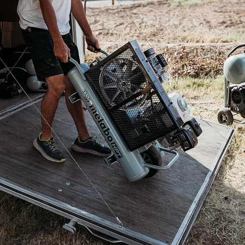 Metabo HPT Air Compressor, Wheelbarrow