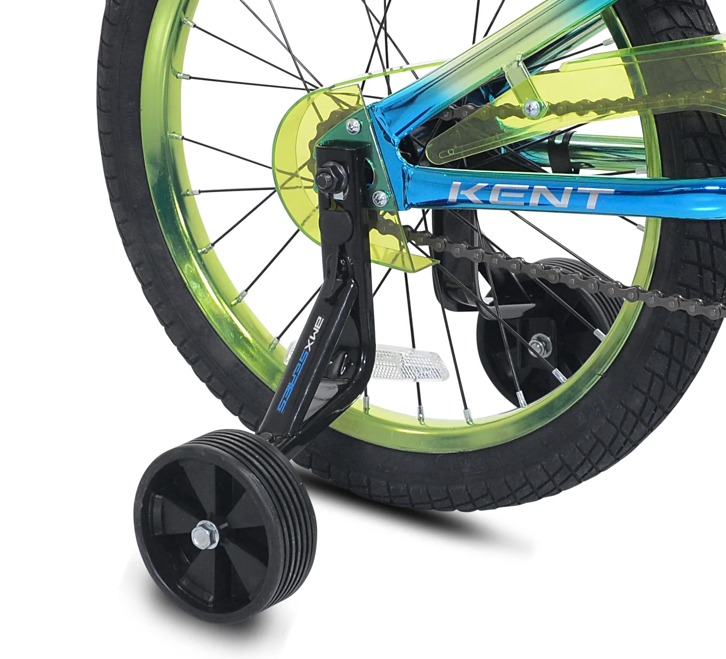 Kent 18" Boys Glitch BMX Child Bike, Blue/Green
