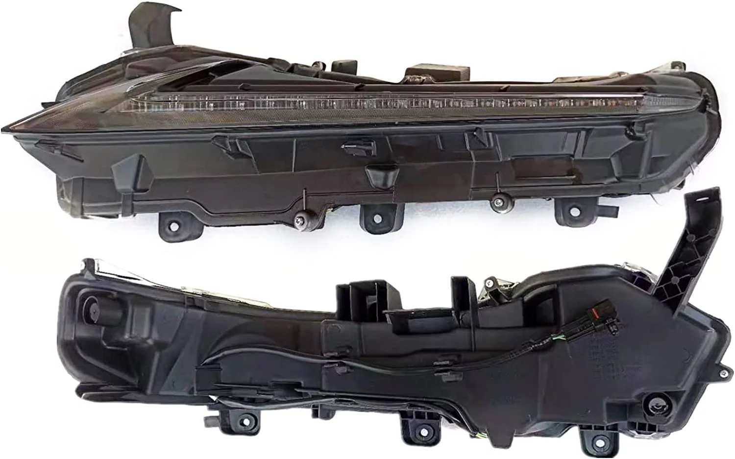 LED Headlight Daytime Running Light DRL Assembly For 2015 2016 2017 2018 2019 2020 LX NX200t/300/300h Driver and Passenger Side Lamps Replacement