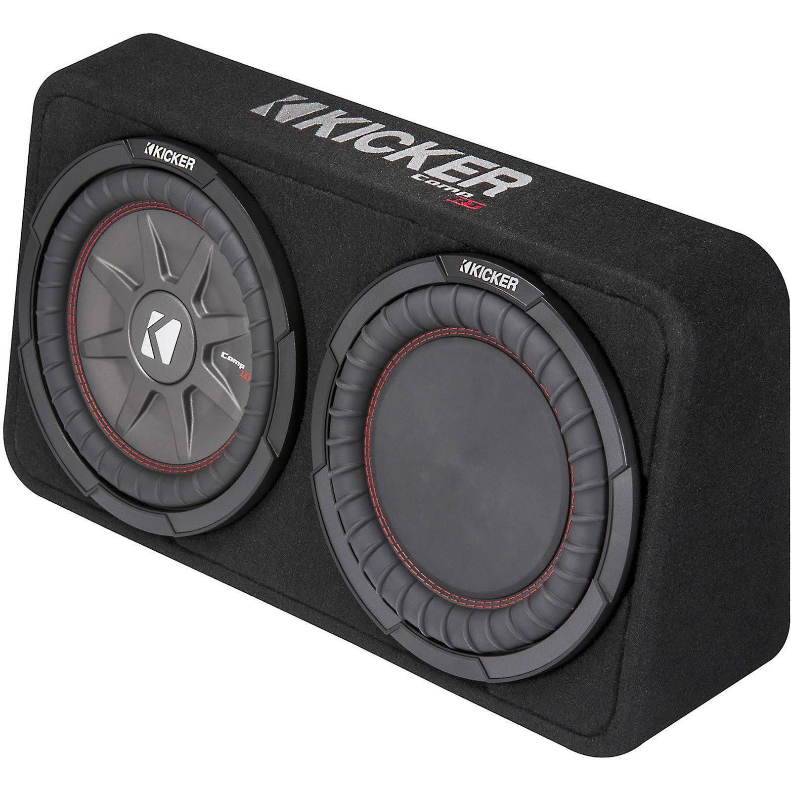 Kicker CompRT Car Subwoofer - 10x22 - Black