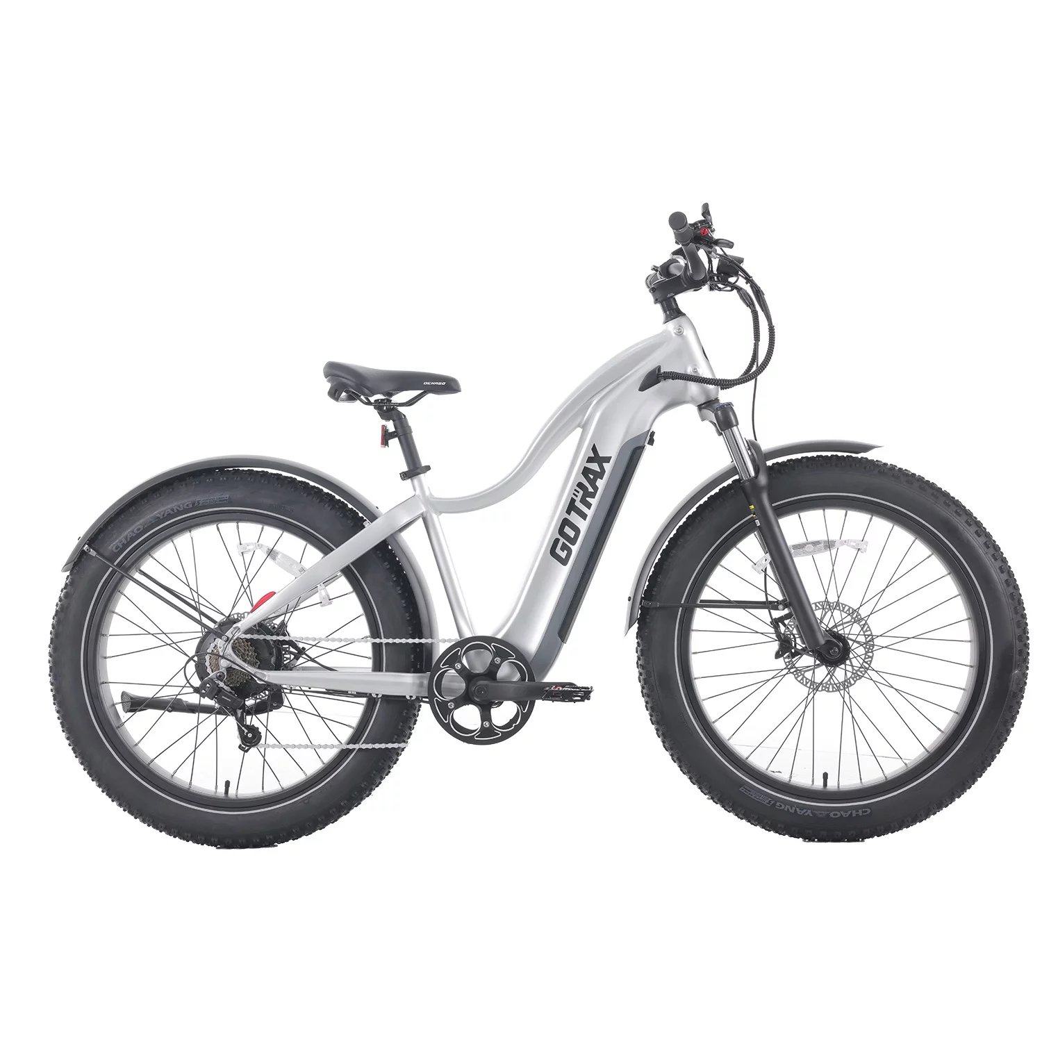 GOTRAX Tundra Electric Bike for Adults, 750W 48V 26 x 4 Fat Tire Adult Dirt Electric Bicycle, 20MPH All Terrain Electric Mountain Bike, Step over