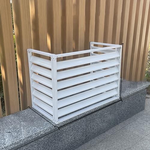 KAXLDHH Aluminum All-Weather Central Air Conditioner Protection Cover for Outside Units