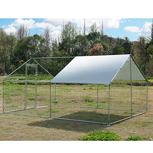 Large Metal Chicken Coop
