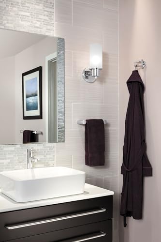 Moen Align Chrome One-Handle Single Hole Modern Vessel Sink Bathroom Faucet, 6192