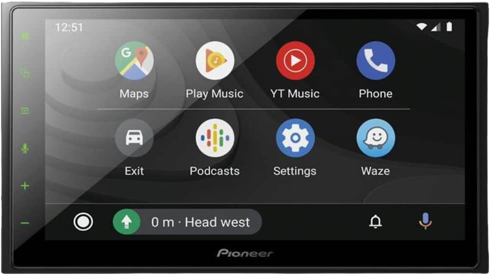 PIONEER DMH-2660NEX 6.8" Digital Multimedia Receiver (Does Not Play CDs) with Bluetooth and Backup Camera