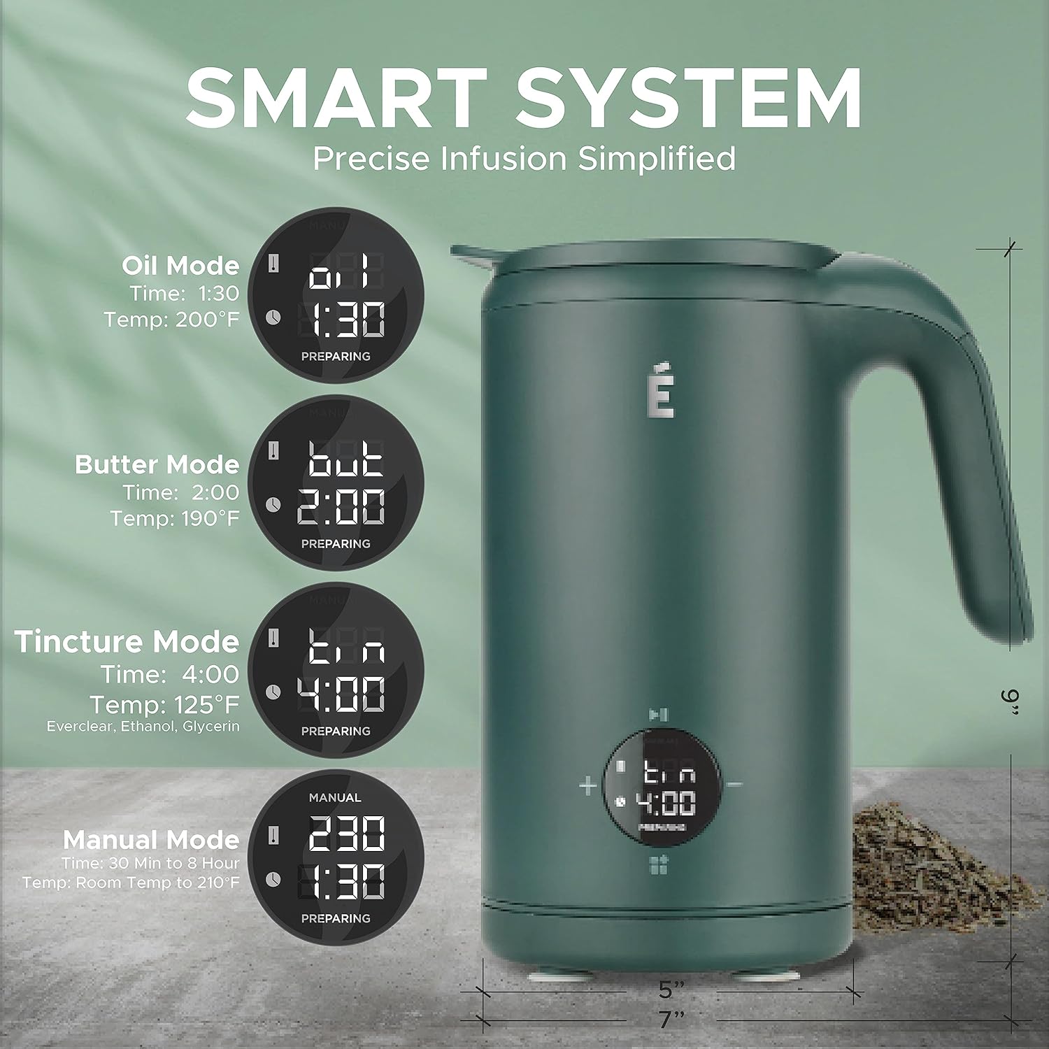 Herbal Infusion Extractor Machine for Butter, Oil, and More - Smart Home Appliances