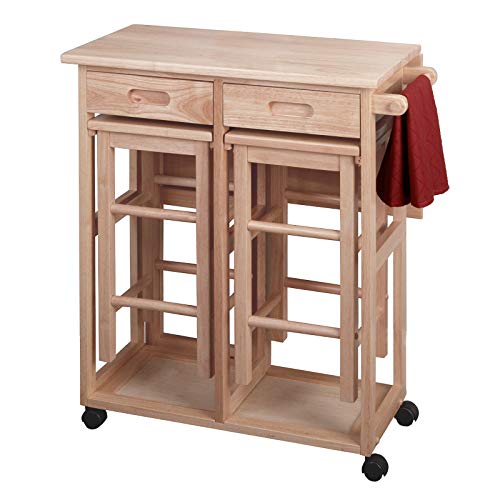 Winsome Suzanne Space Saver Set, for Kitchen, 33", Coffee