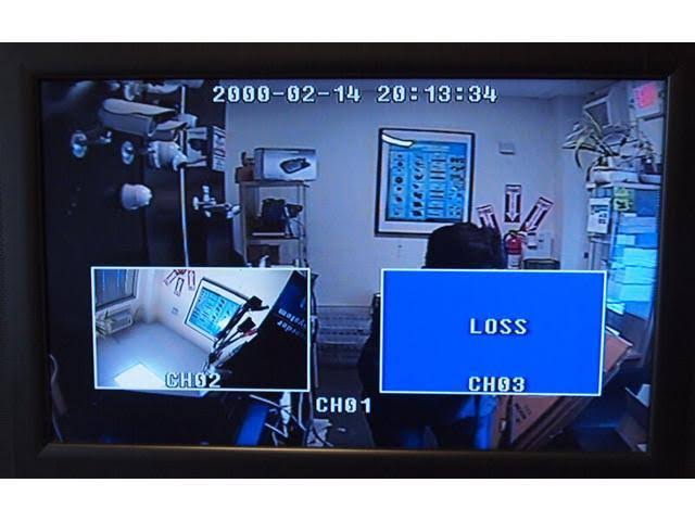 Evertech 4 Channel Analog Color Quad Processor CCTV Security Camera System Video Splitter