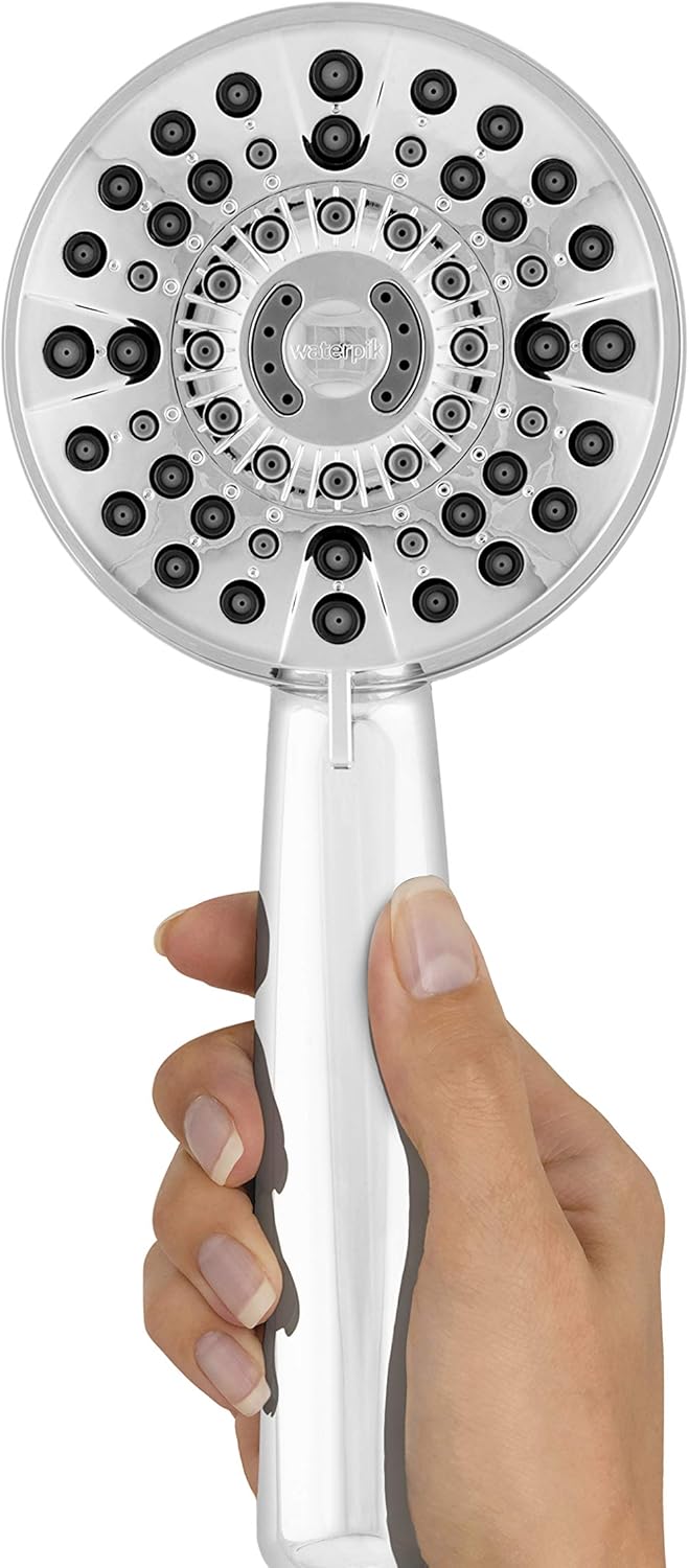 Waterpik Dual Shower Head System With PowerPulse Massage, Chrome (XHT-333E-763E) Pack of 2