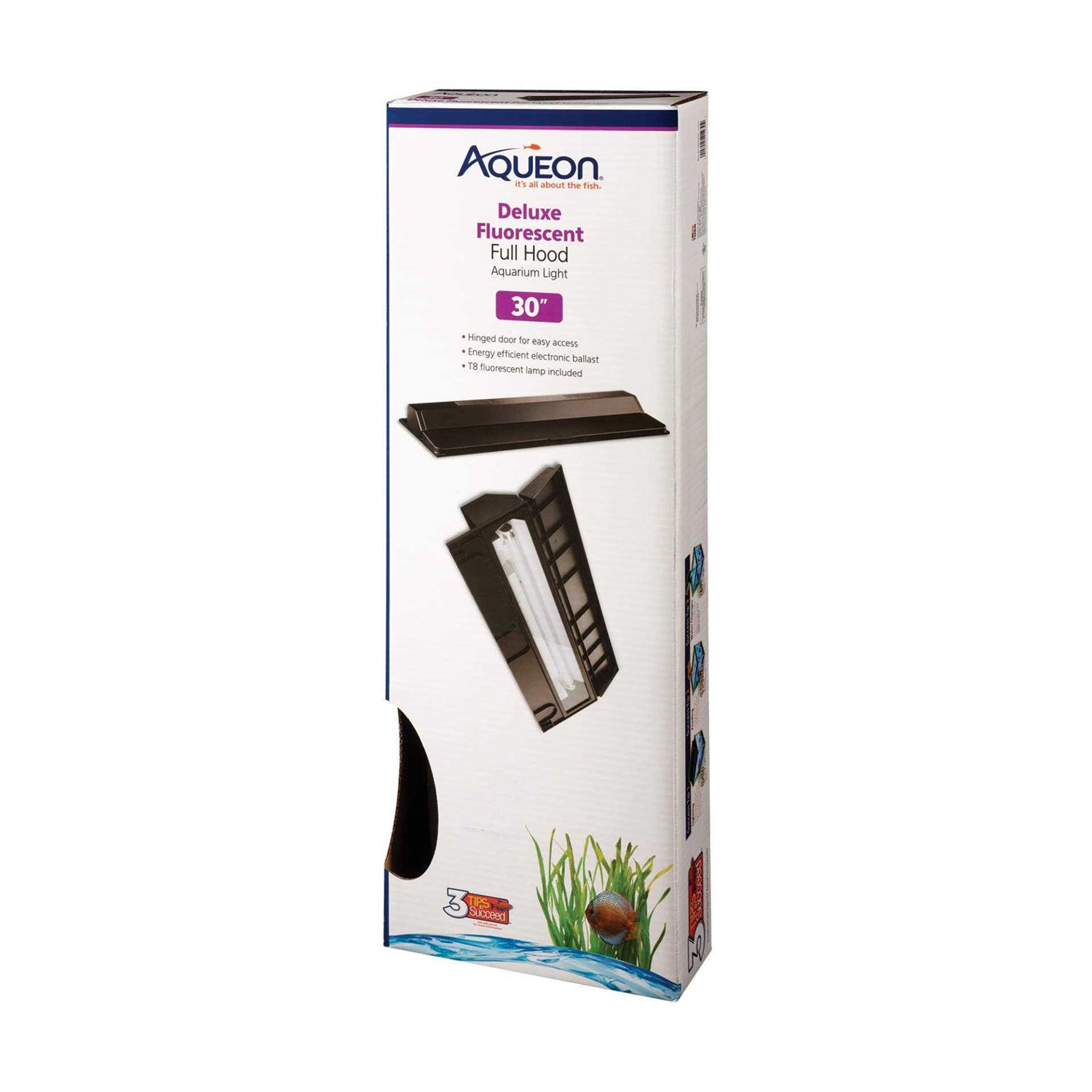 Aqueon Fluorescent Deluxe Full Aquarium Hood - Pet Supplies online store