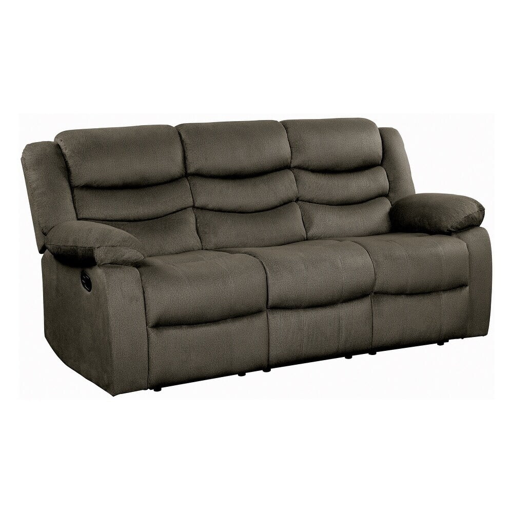 Fremont & Park Hadden Double Reclining Sofa Brown
