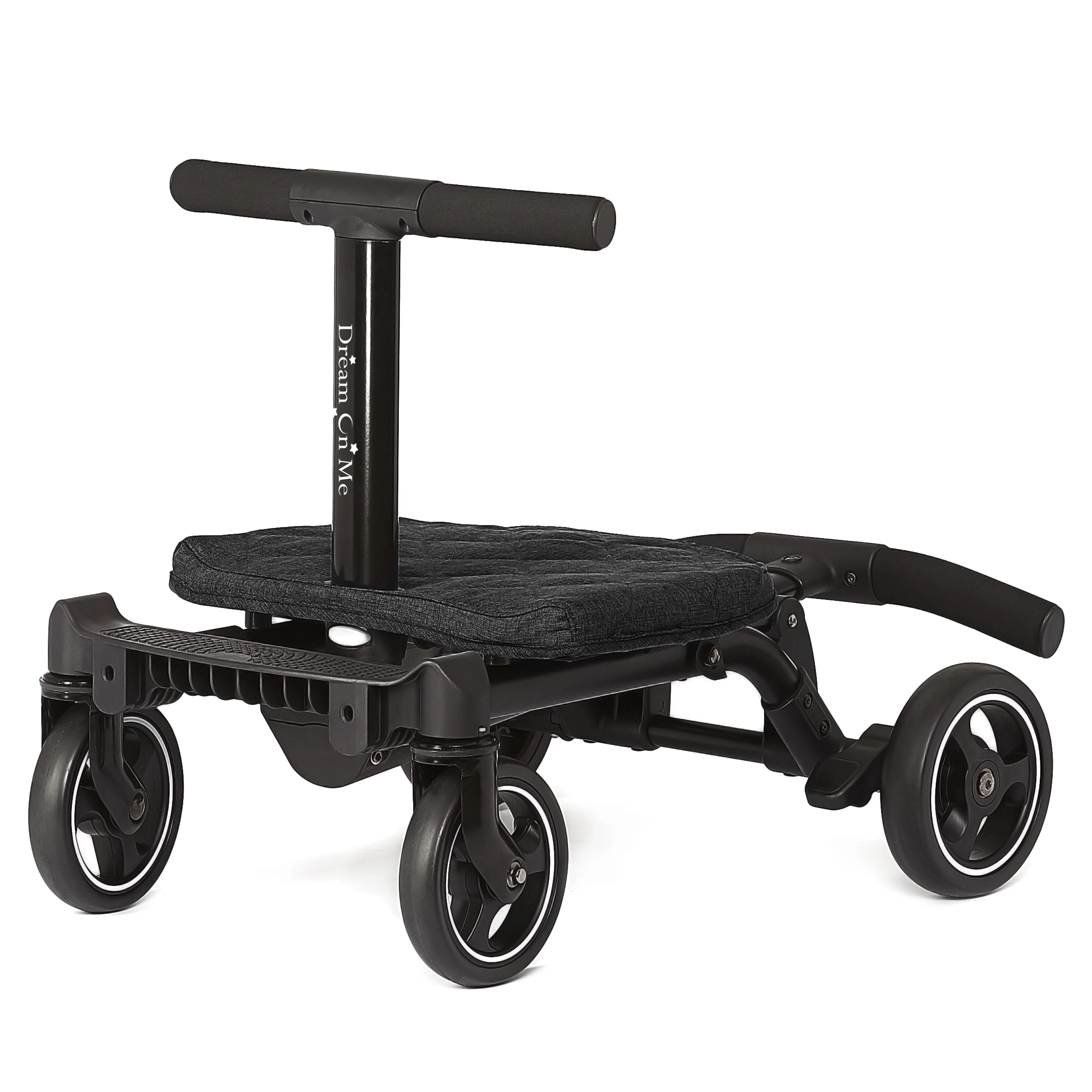 Dream On Me Coast Rider | Travel Stroller | Lightweight Stroller | Compact | Portable | Vacation Friendly Stroller, Black