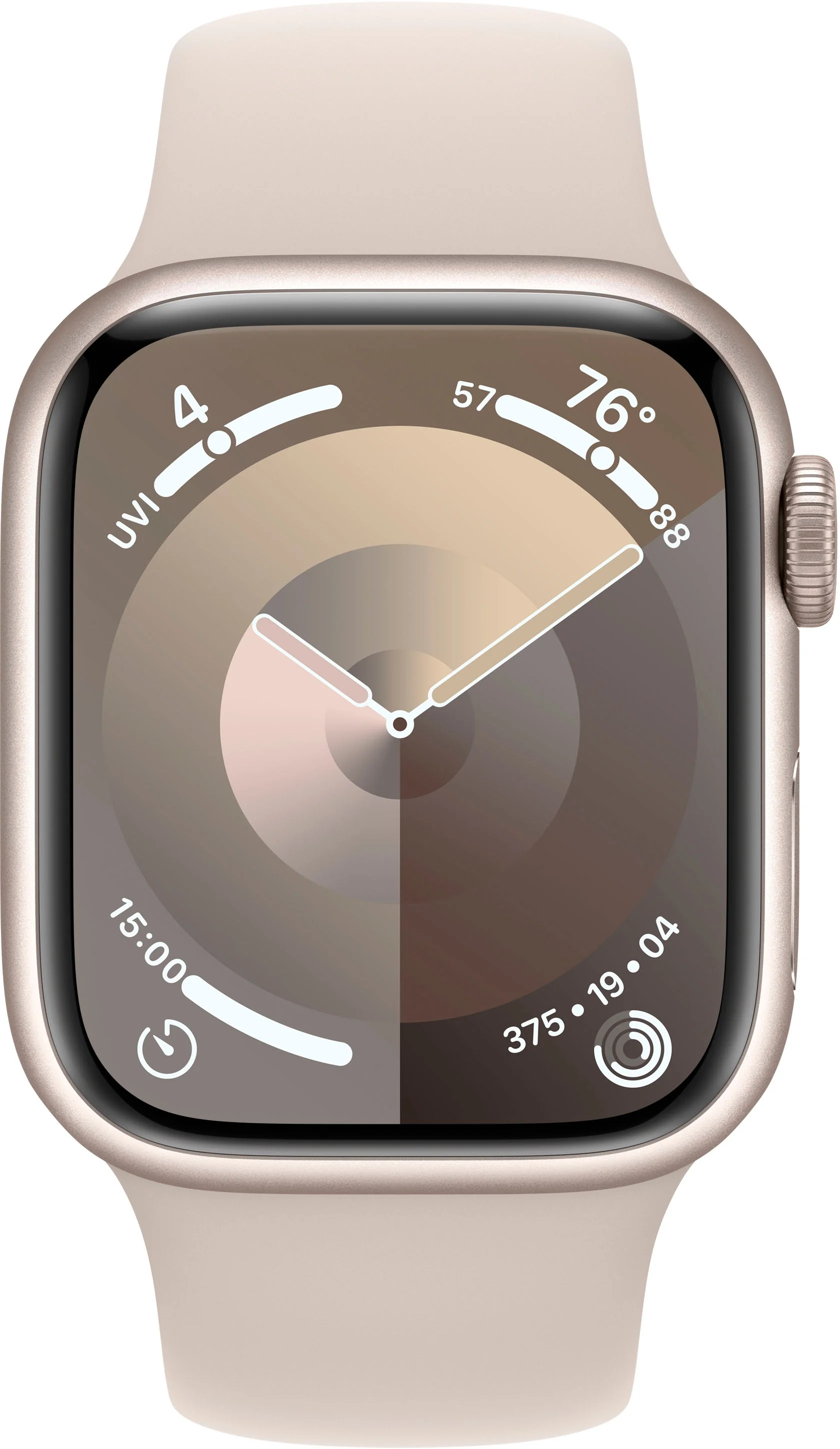 Refurbished Apple Watch Gen 9 Series 9 41mm Starlight Aluminum - Starlight Sport Band MR8T3LL/A