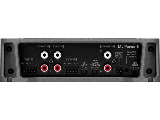 Hertz ml Power 5 5-Channel Car Amplifier