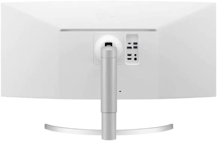 LG 38WN95C-W Monitor 38" 21:9 Curved UltraWide QHD+ (3840 x 1600) Nanio IPS Display, Thunderbolt 3, 1ms Response Time, 144Hz Refresh Rate