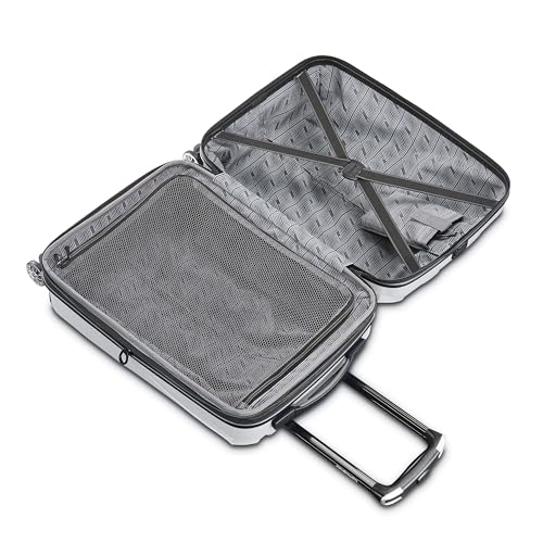 Samsonite Centric 2 Hardside Expandable Luggage with Spinner Wheels, Black, Carry-On 20-Inch
