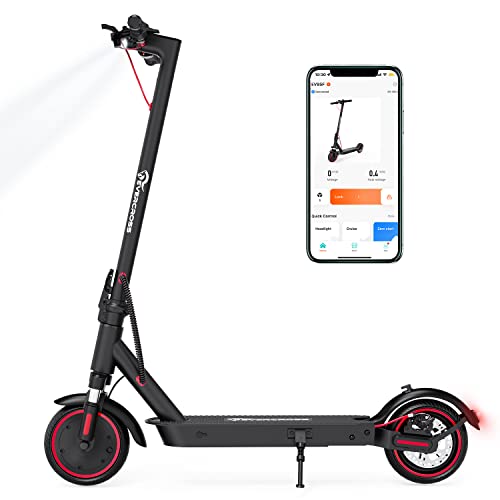 EVERCROSS Electric Scooter, 350W/500W Electric Scooter Adults, 8.5"/10" Tires, Up to 19/22 Miles Range