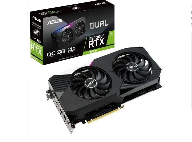 ASUS GeForce RTX DUAL 3060 Ti 8GB V2 OC GDDR6 Video Graphics Card GPU (Dual-RTX3060Ti-O8G-V2) - Curated Treasures Market