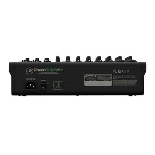 Mackie ProFX10 Go Battery-powered 10-channel Mixer with USB and Enhanced Effects