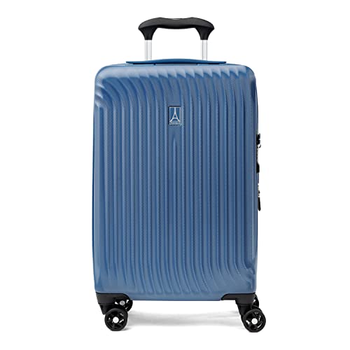 Travelpro Maxlite Air Hardside Expandable Carry on Luggage, 8 Spinner Wheels, Lightweight Hard Shell Polycarbonate Suitcase, Shadow Grey