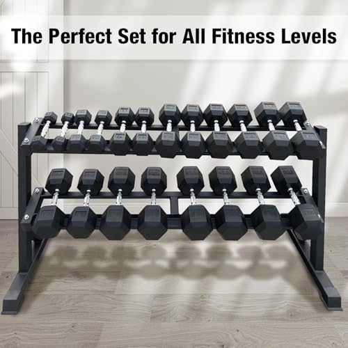 550 lbs 1200lbs 2100 lbs Dumbbells Weight Set, Hex Dumbbell Sets, Gyms Weights Dumbbells Sets, Weight Set for Home Gym, Strength Training