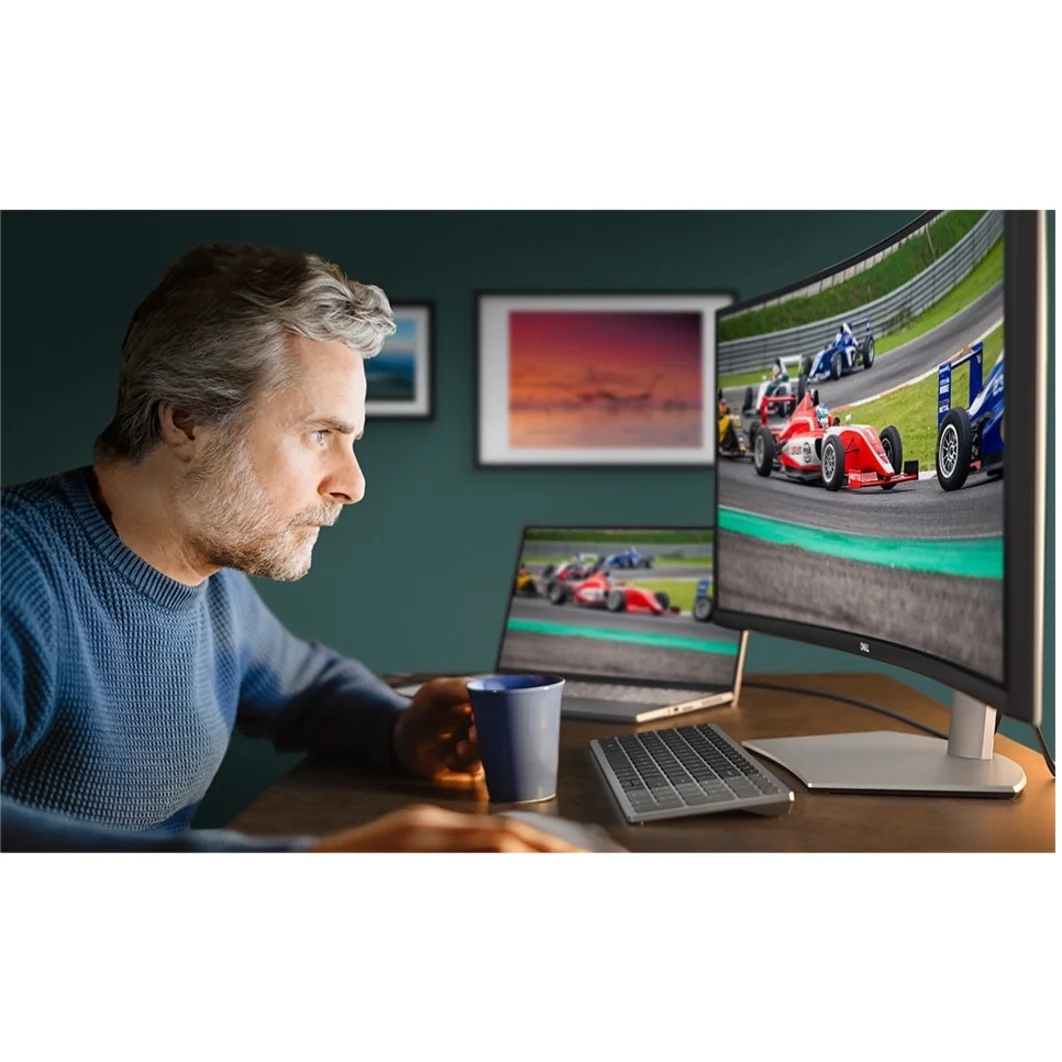 Dell S3422DW 34" Class Curved Screen LCD Monitor