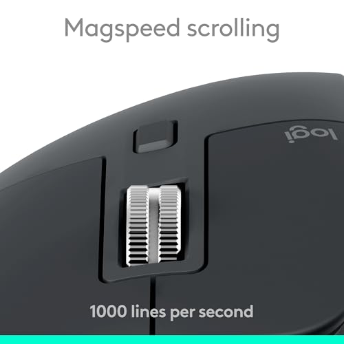 Logitech MX Keys S Combo - Performance Wireless Keyboard and Mouse with Palm Rest, Customizable Illumination, Fast Scrolling, Bluetooth, USB C