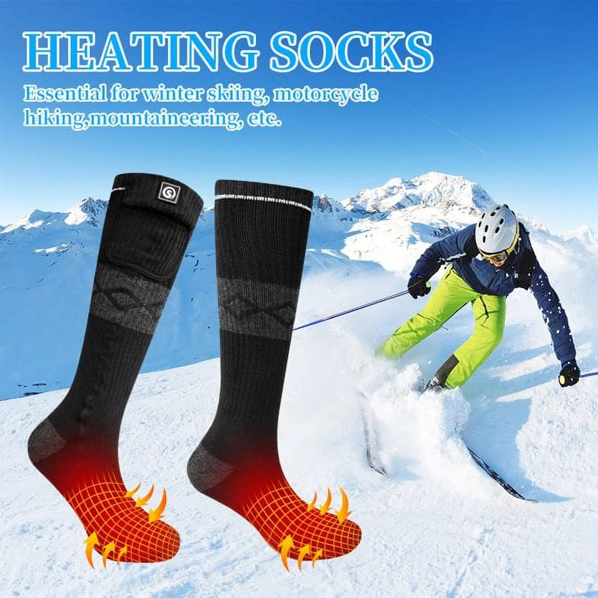SNOW DEER Heated Socks