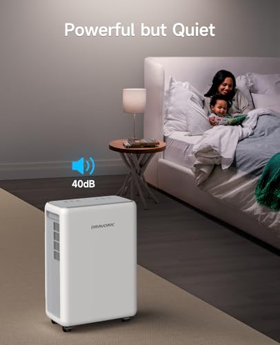 2000 Sq. Ft Dehumidifier for Basement, 30 Pint Dehumidifiers for Home, Bedroom and Bathroom, 3 Modes Dehumidifier with Drain Hose