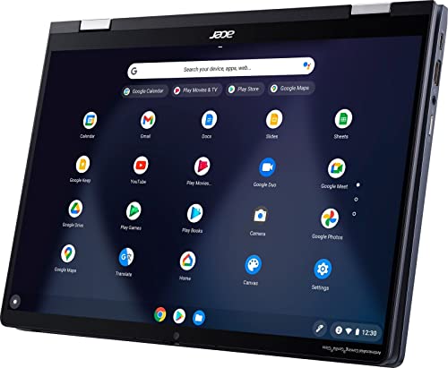 Acer 2023 Newest Chromebook Spin 714 2-in-1 Laptop, 14 Inch Touchscreen Display, 12th Gen Intel Core i5-1235U Processor, 8GB RAM, 256GB SSD