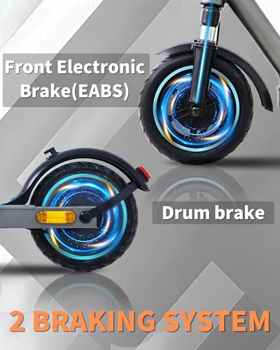Electric Scooter for Adults, Powerful 500W/1500W Peak Motor, 8.5"/10" Tires, Max 21/28/35 Miles Long Range, Top Speed 19/21/25 MPH, APP