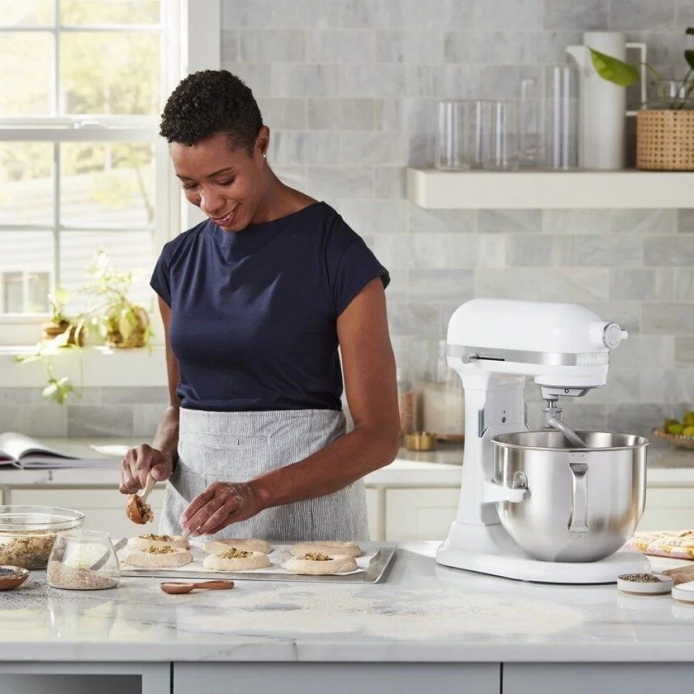KitchenAid 7-Quart Bowl-Lift Stand Mixer | White