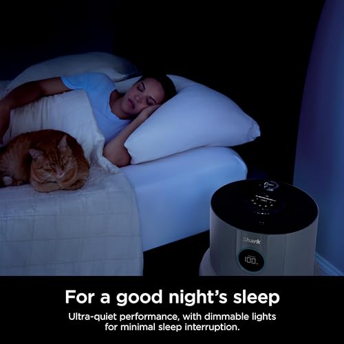 Shark Air Purifiers for Home Large Room with NeverChange Air Filter, 5 Year HEPA Filter, Covers 650 Sq. ft