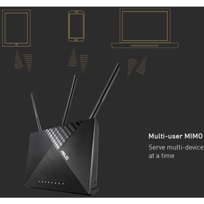 Asus AC1900 Dual Band Wireless Internet Router RT-AC67P