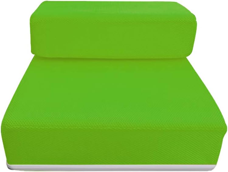 heaven2017 2 Steps Foldable Pet Steps Pet Stairs for Dog Cat Puppy Durable Comfortable Light Coffee Pack of 2