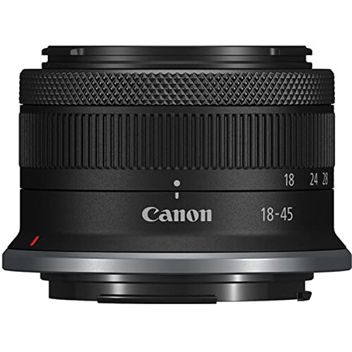 Canon EOS R50 Mirrorless Camera with 18-45mm Lens + 128GB Extreme Memory, Wireless Lavalier Microphones, Lenses, Filters, Case, Tripod, Flash