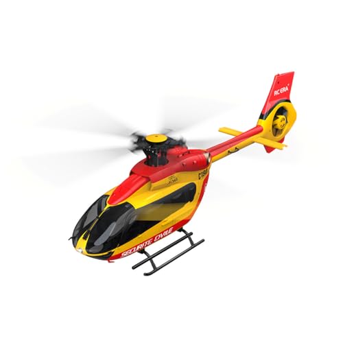 C190 1/30 Scale 6CH Single-Rotor RC Helicopter, Altitude Hold & Gyro Stabilization RC Plane, Beginner-Friendly Drone for Adult(4 Battery)
