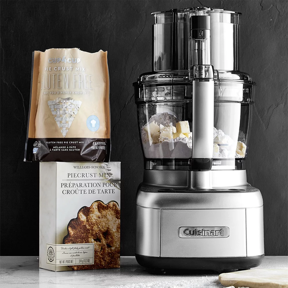 Cuisinart FP-1300SVWS Elemental 13-Cup Food Processor with Spiralizer and Dicer, Silver Bundle with Cuisinart 12pc Cutlery Set, 3D Cutting Board