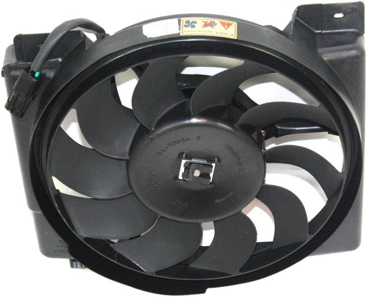 Radiator Cooling Fan For 95-96 Jeep Cherokee w/blade, motor & shroud