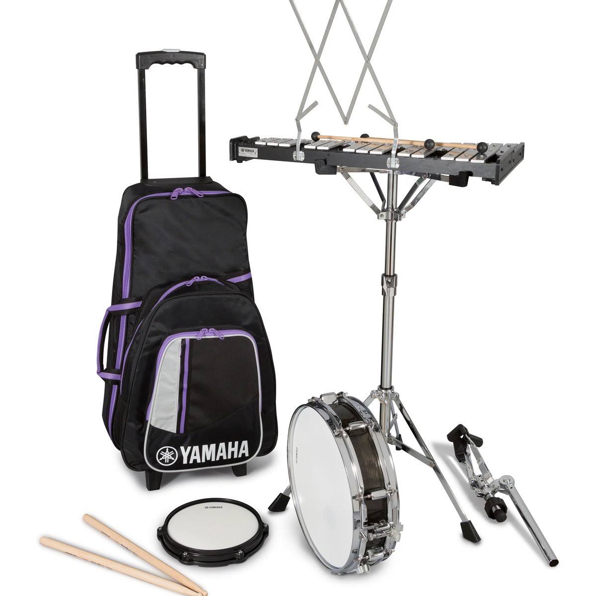 Yamaha Student Combination Percussion Kit with Rolling Case