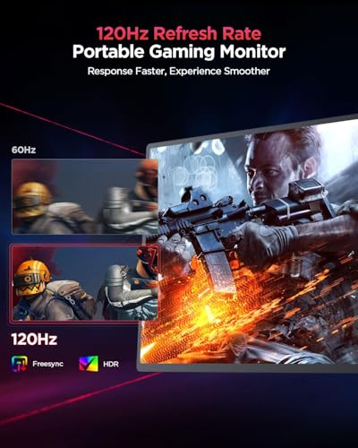 UPERFECT 2K 120Hz Portable Gaming Monitor