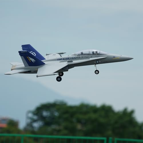 F-18 Hornet Twin 40mm EDF RC Airplane PNP (Transmitter, Receiver or Battery not Included) (The Hawks)