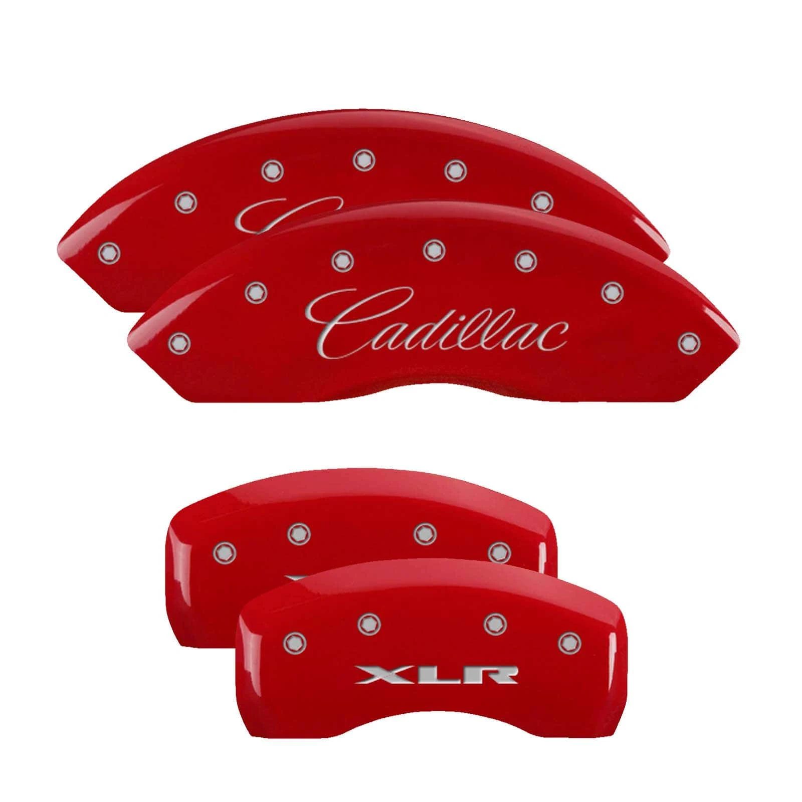 MGP 35010SXLRRD Red Cadillac/XLR Cadillac Caliper Covers