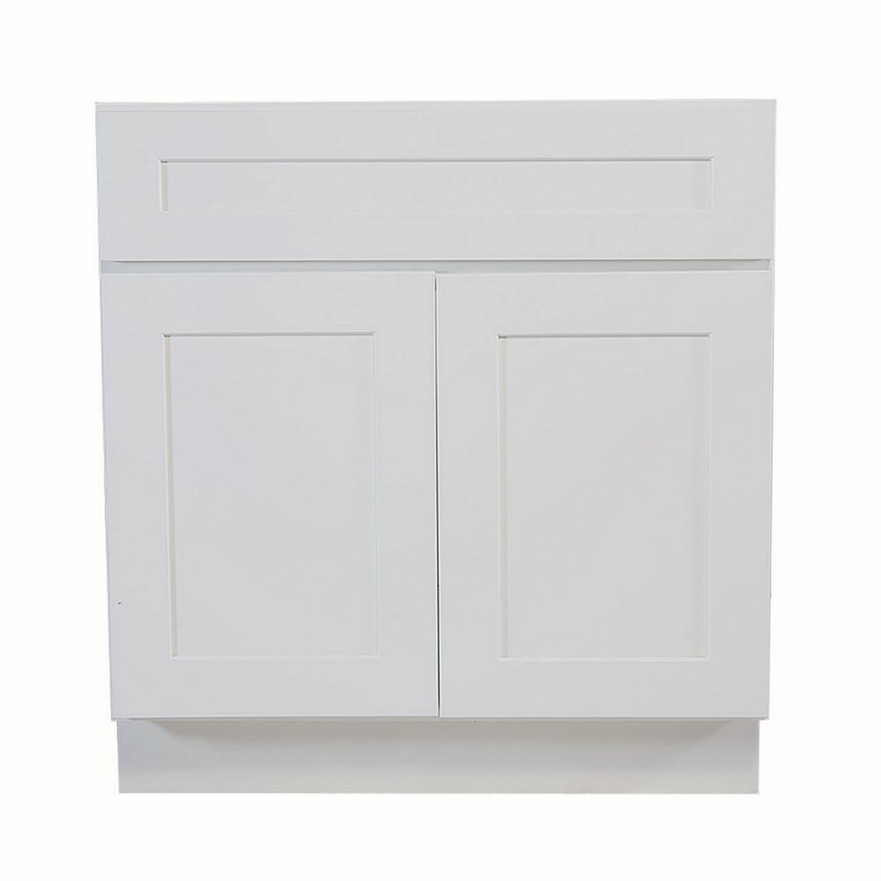 Design House 561498 Brookings 36-Inch Sink Base Cabinet, White Shaker