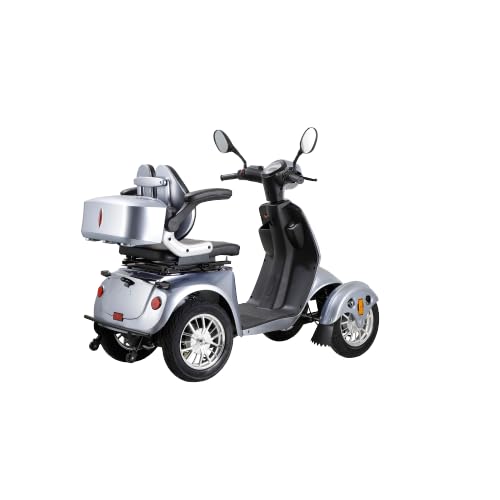 4 Wheel Mobility for Adults and Senior Fat tire Scooter Electric Powered Chargeable Device for Travel