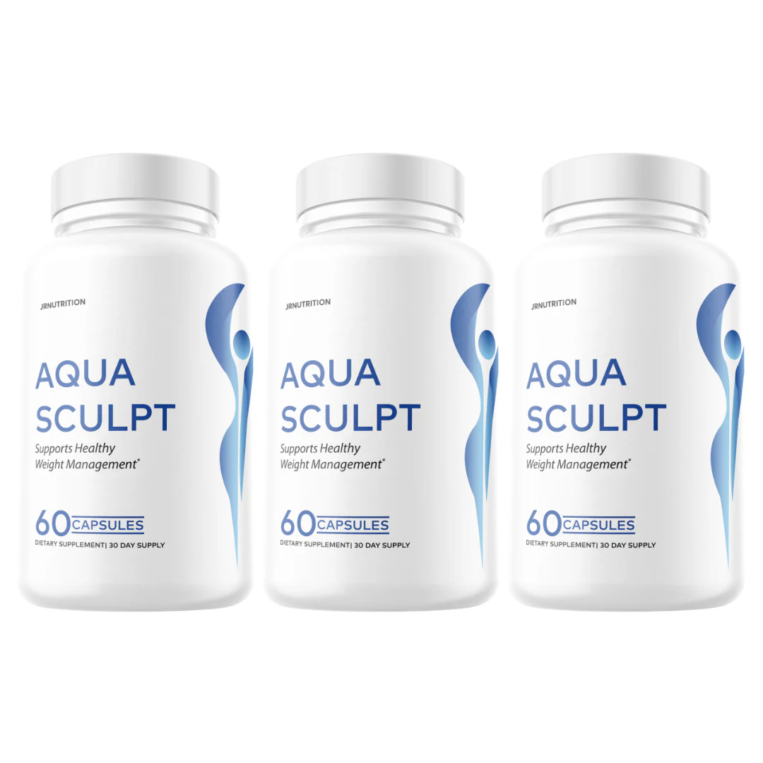 Aqua Sculpt Weight Loss Support Aqua Sculpt Maximum Strength - 3 Bottles - Kansas Nuitrition - HNZSDS