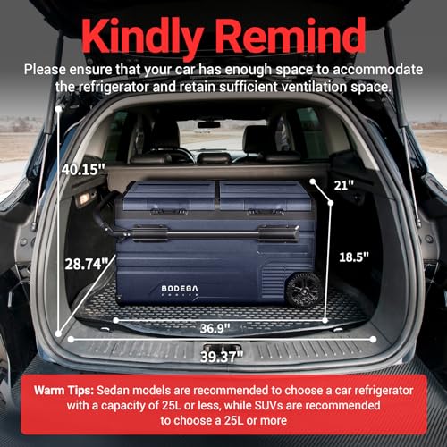 BODEGACOOLER 12 Volt Car Refrigerator TWW Series