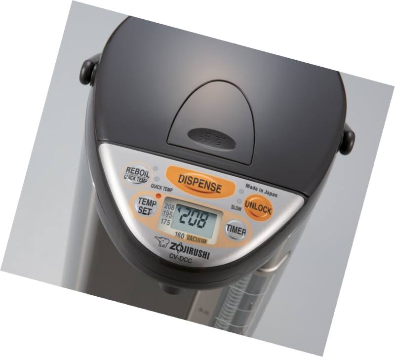 Zojirushi America Corporation CV-DCC40XT VE Hybrid Water Boiler and Warmer, 4-Liter, Stainless Dark