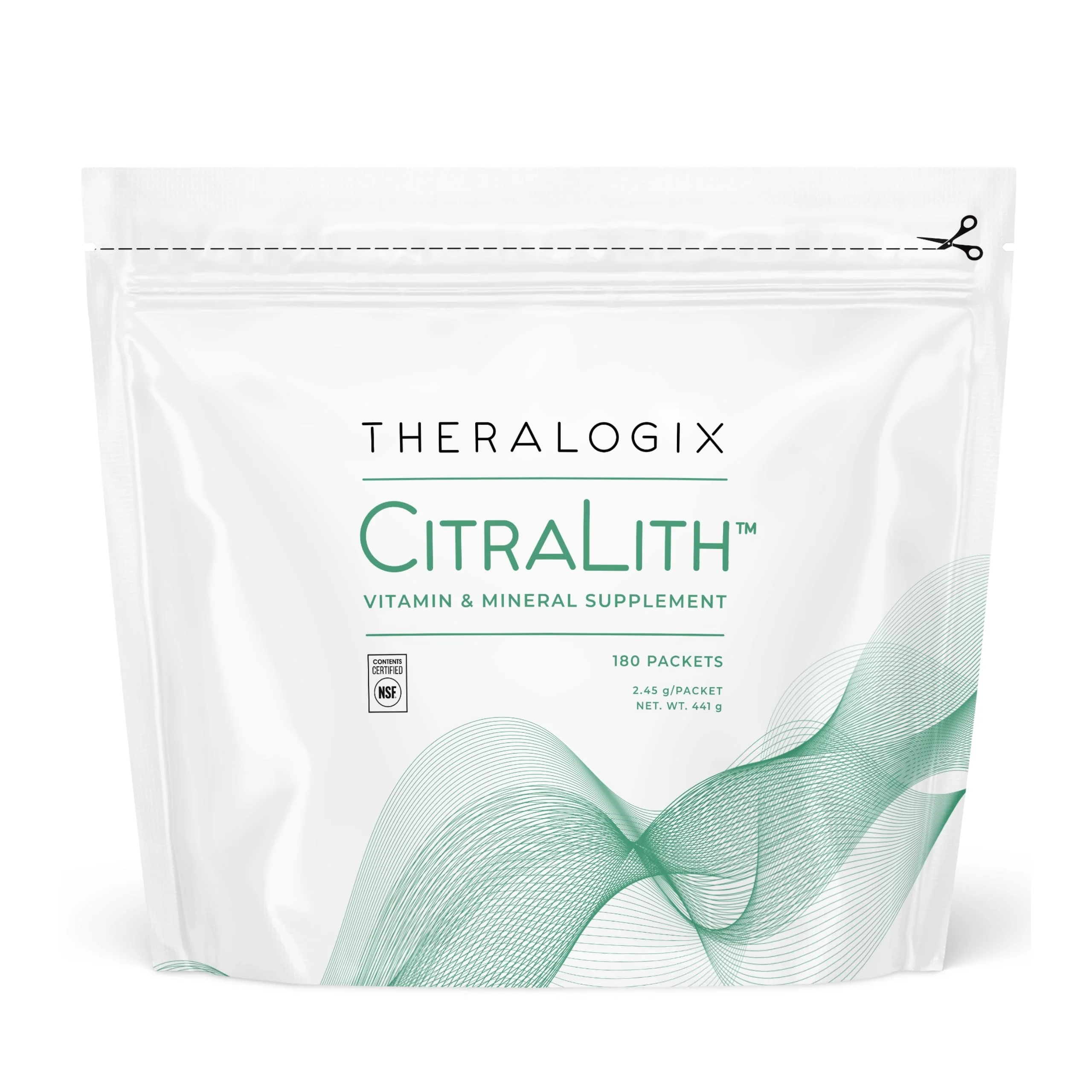 Theralogix CitraLith Vitamin & Mineral Supplement - 90-Day Supply - Kidney Health Support for Healthy Kidney Function - Includes Magnesium, Sodium
