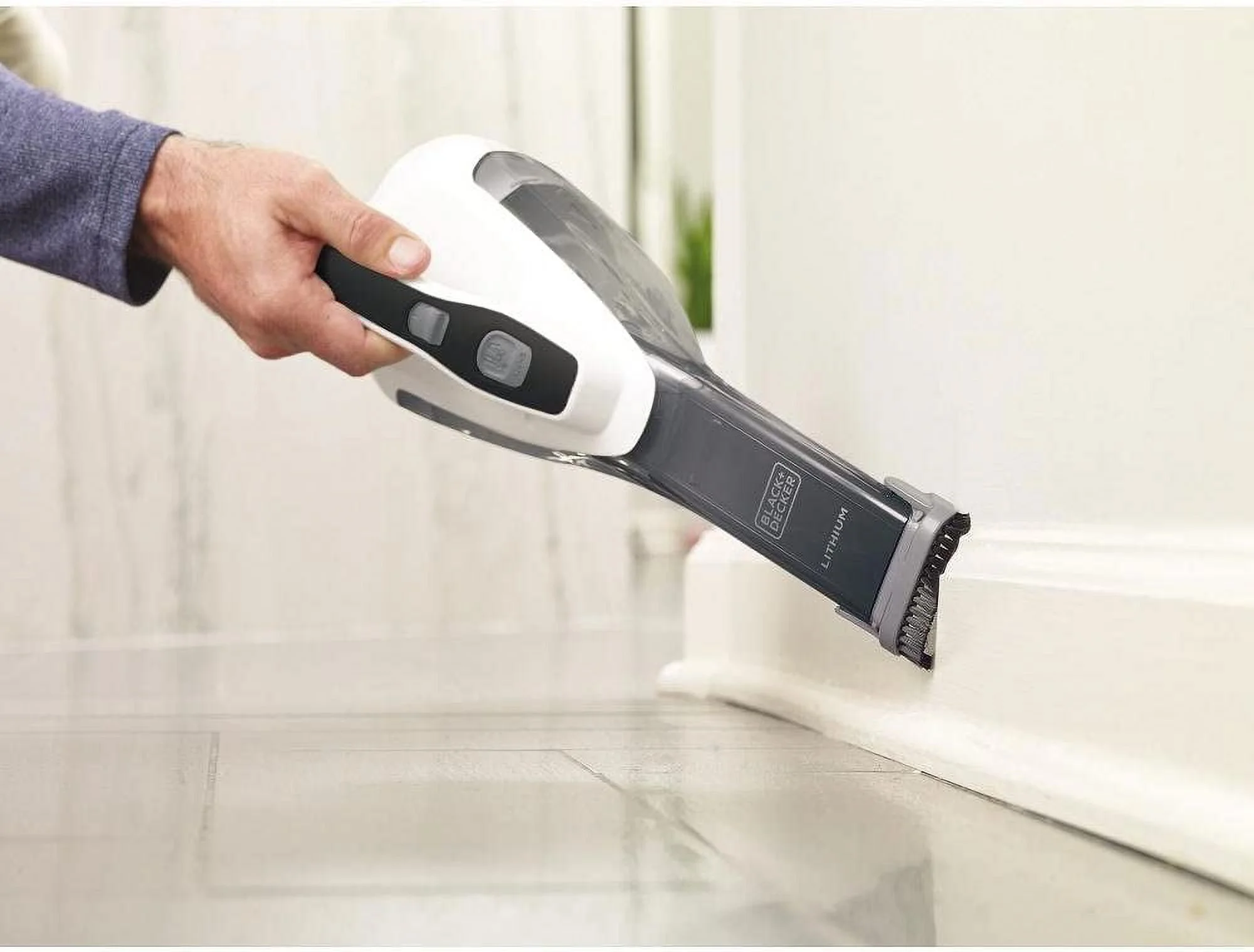 BLACK+DECKER Lithium Hand Vacuum (Ocean Blue), HLVA315J22